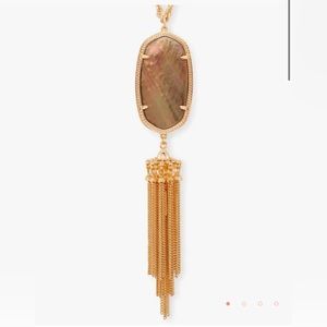 Kendra Scott Rayne Necklace Rose Gold
